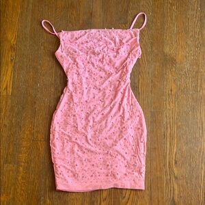 Windsor Pink Beaded Dress